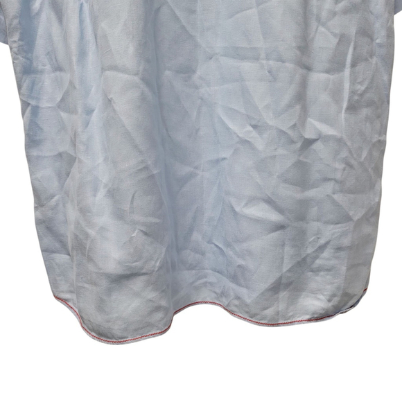 Marc O'Polo Short Sleeves Linen Shirt Men's Size Medium Excellent Condition - Picture 5 of 7